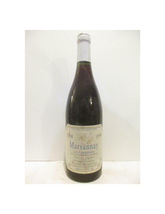 1998 - marsannay - régis bouvier les longeroies vieilles vignes - rouge - bourgogne - Just Wines 