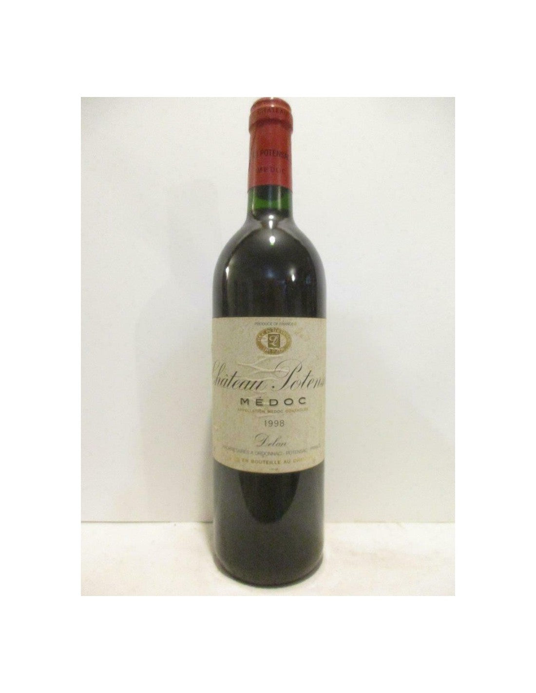 1998 - médoc - château potensac - rouge - bordeaux - Just Wines 