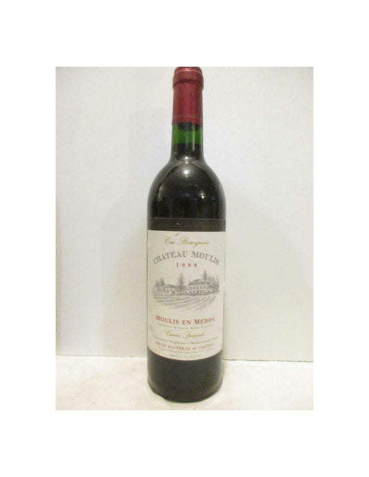 1998 - moulis - château moulis cru bourgeois - rouge - bordeaux - Just Wines 