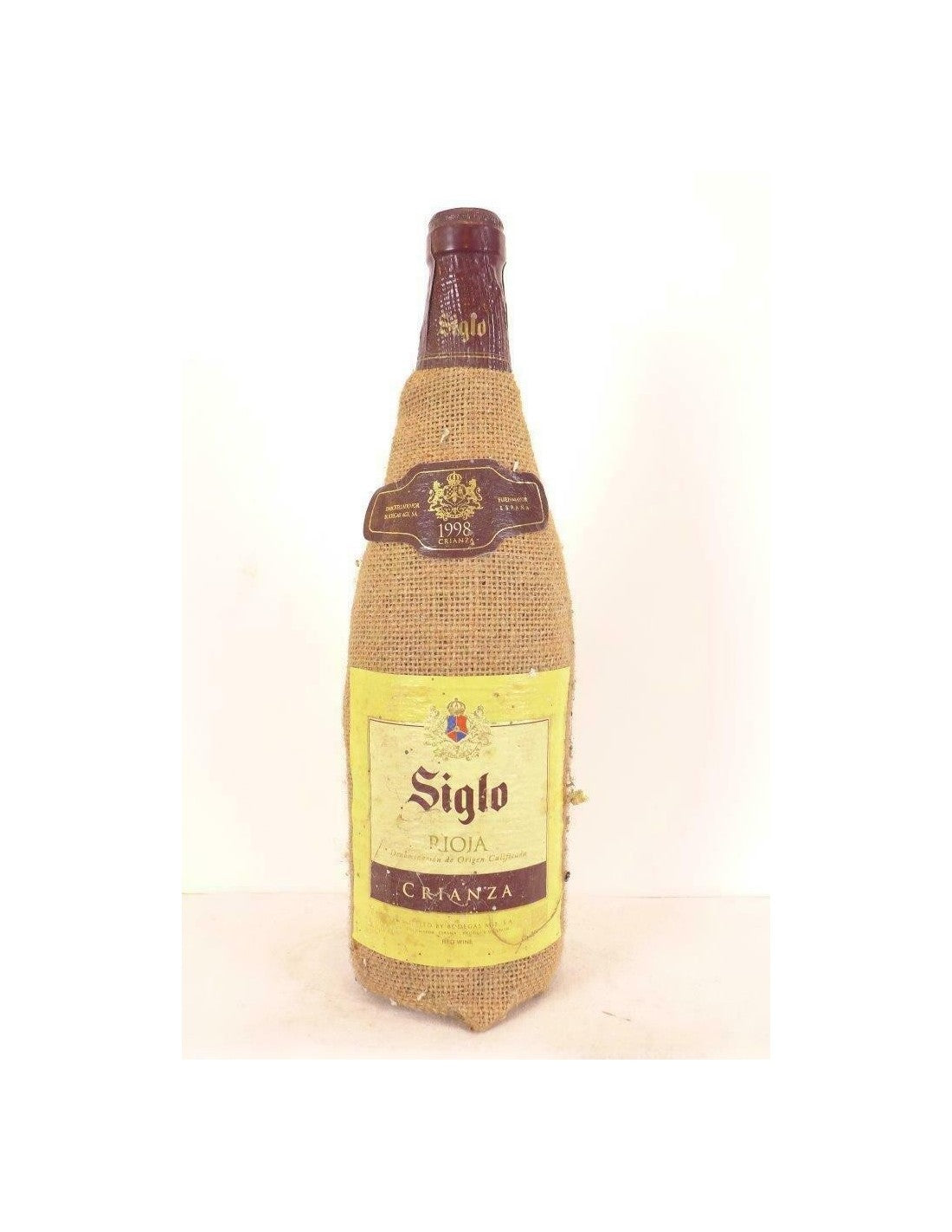 1998 - rioja crianza - siglo - rouge - Espagne - Just Wines 