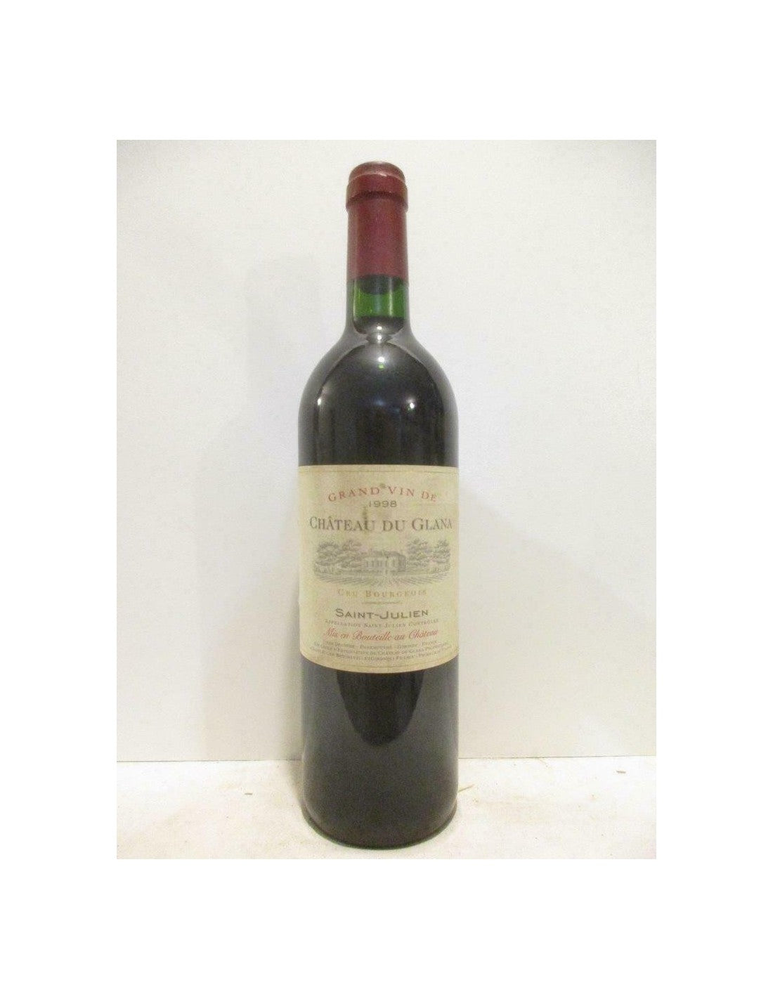 1998 - saint-julien - château du glana cru bourgeois - rouge - bordeaux - Just Wines 