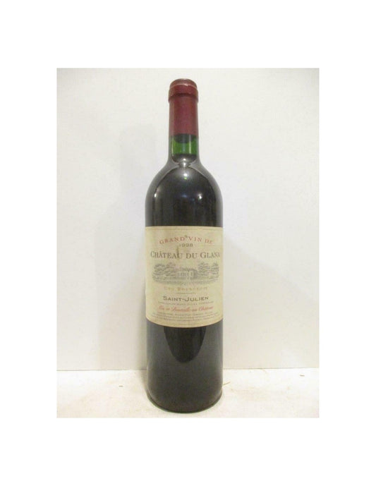 1998 - saint-julien - château du glana cru bourgeois - rouge - bordeaux - Just Wines 