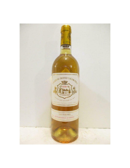 1998 - sauternes - château doisy-védrines grand cru classé - liquoreux - bordeaux - Just Wines 