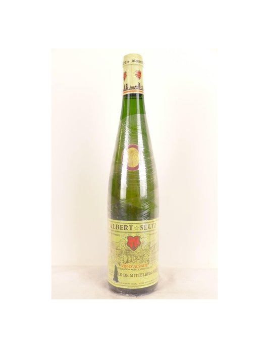 1998 - sylvaner de mittelbergheim - albert seltz (année peu lisible) - blanc - alsace - Just Wines 