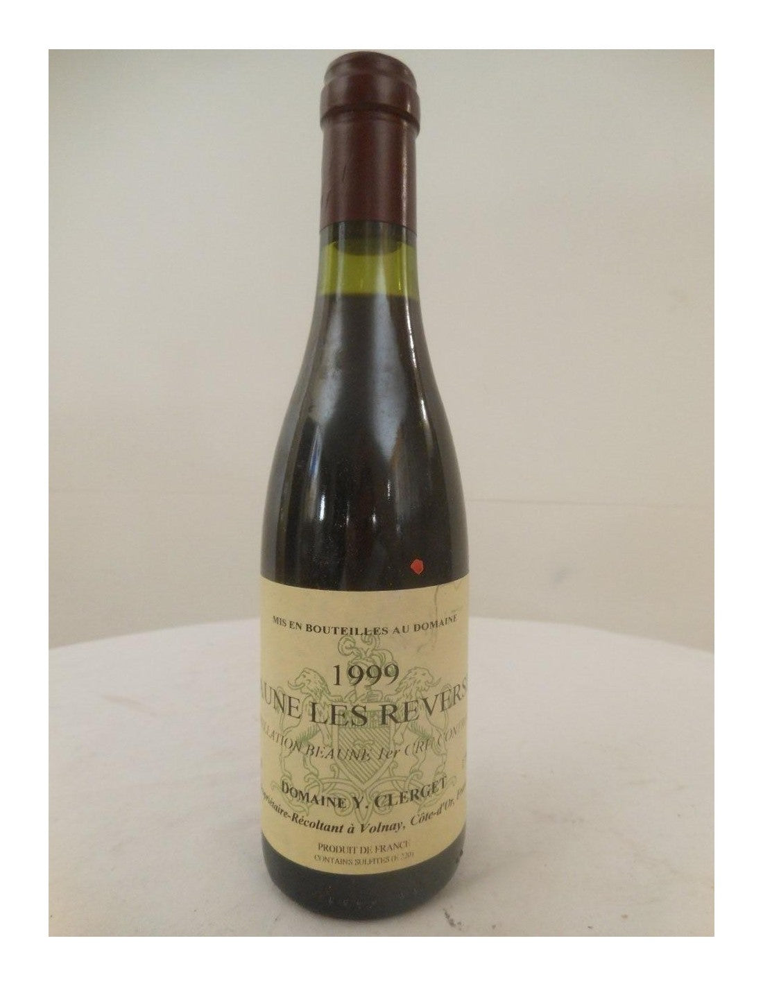 1999 - beaune - domaine yvon clerget premier cru les reversées 37,5 cl - rouge - bourgogne france - Just Wines 