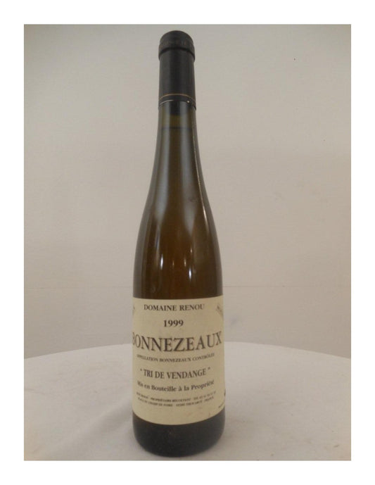 1999 - bonnezeaux - domaine renou tri de vendanges 50 cl - liquoreux - loire - anjou france - Just Wines 