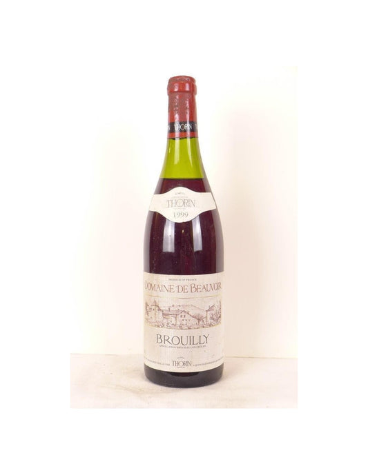 1999 - brouilly - thorin domaine de beauvoir - rouge - beaujolais - Just Wines 