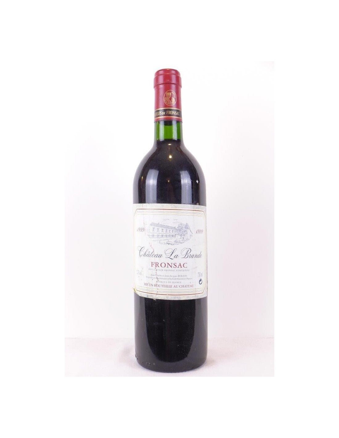 1999 - fronsac - château la brande - rouge - bordeaux - Just Wines 