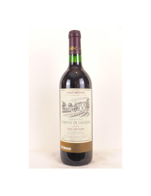 1999 - haut-médoc - château plantey de lieujean cru artisan - rouge - bordeaux - Just Wines 