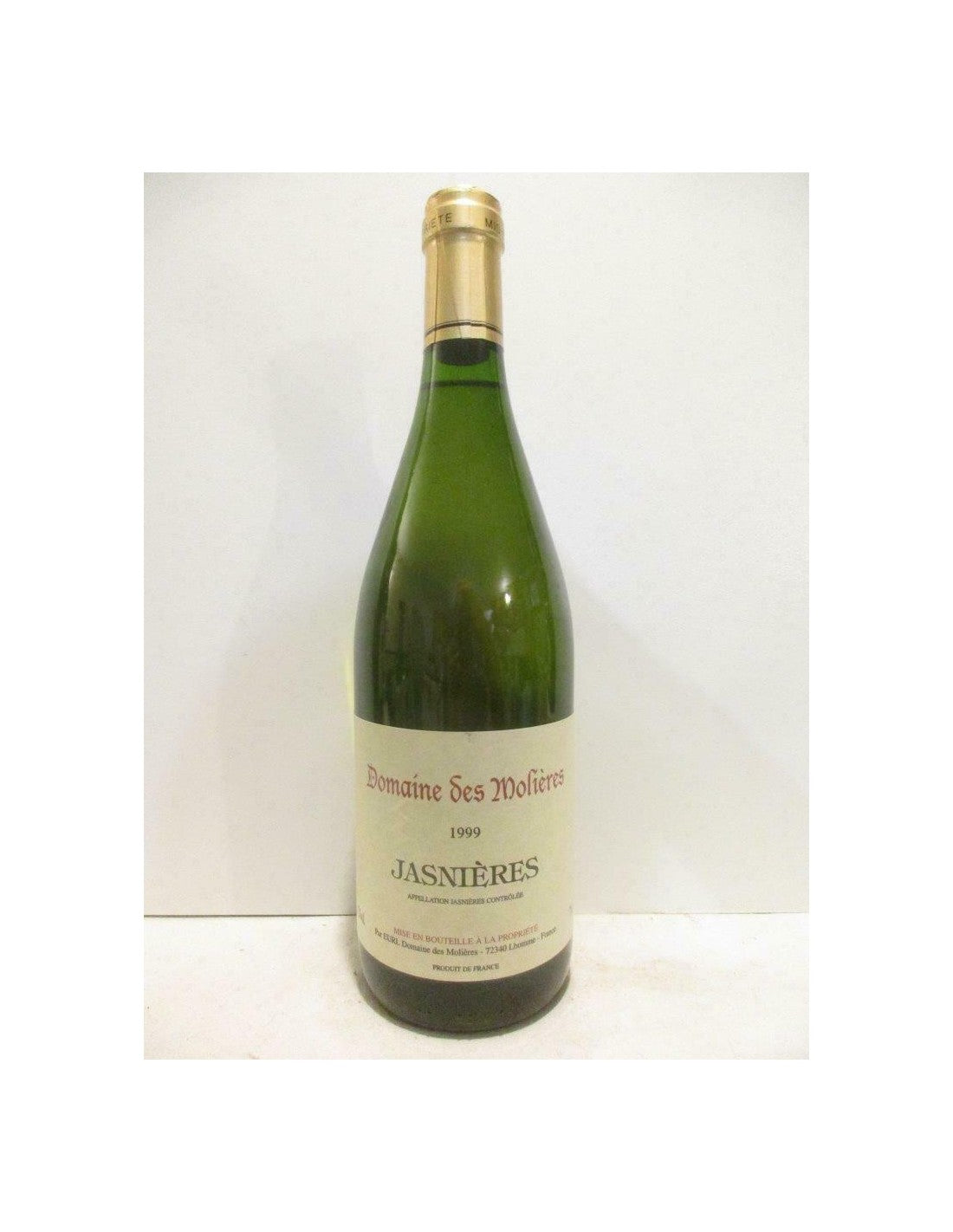 1999 - jasnières - domaine des molières (b2) - blanc - loire - touraine - Just Wines 