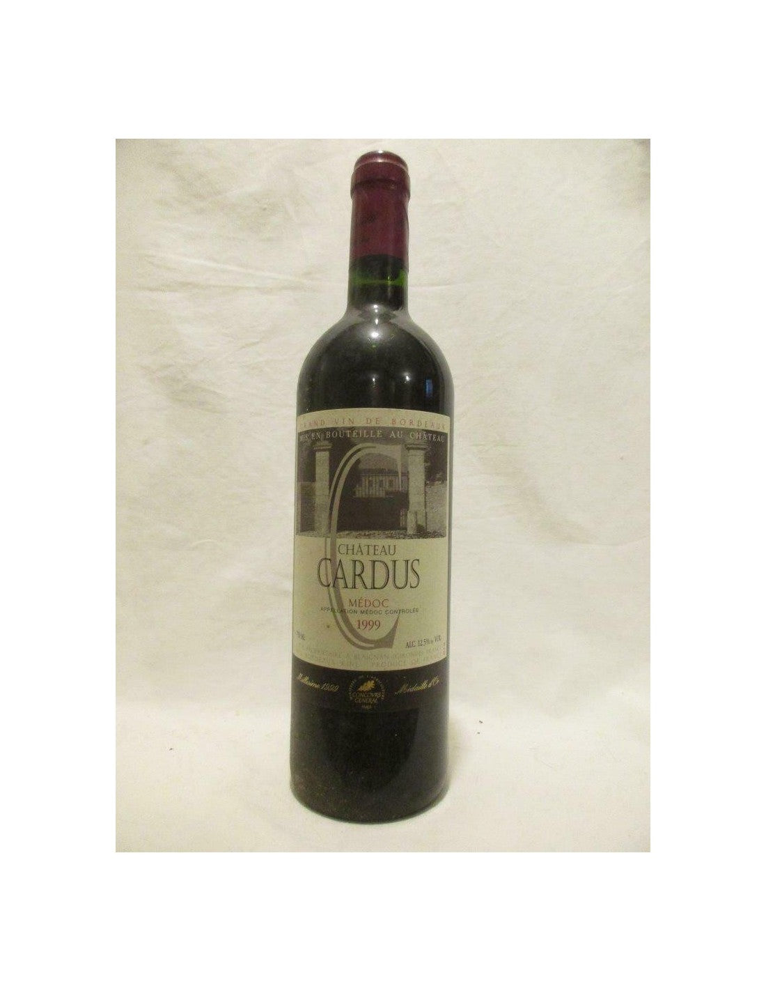 1999 - médoc - château cardus - rouge - bordeaux - Just Wines 