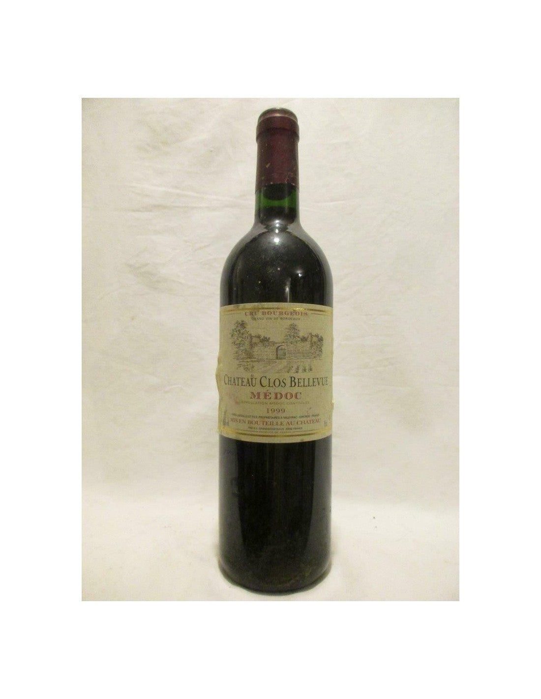 1999 - médoc - château clos bellevue cru bourgeois - rouge - bordeaux - Just Wines 