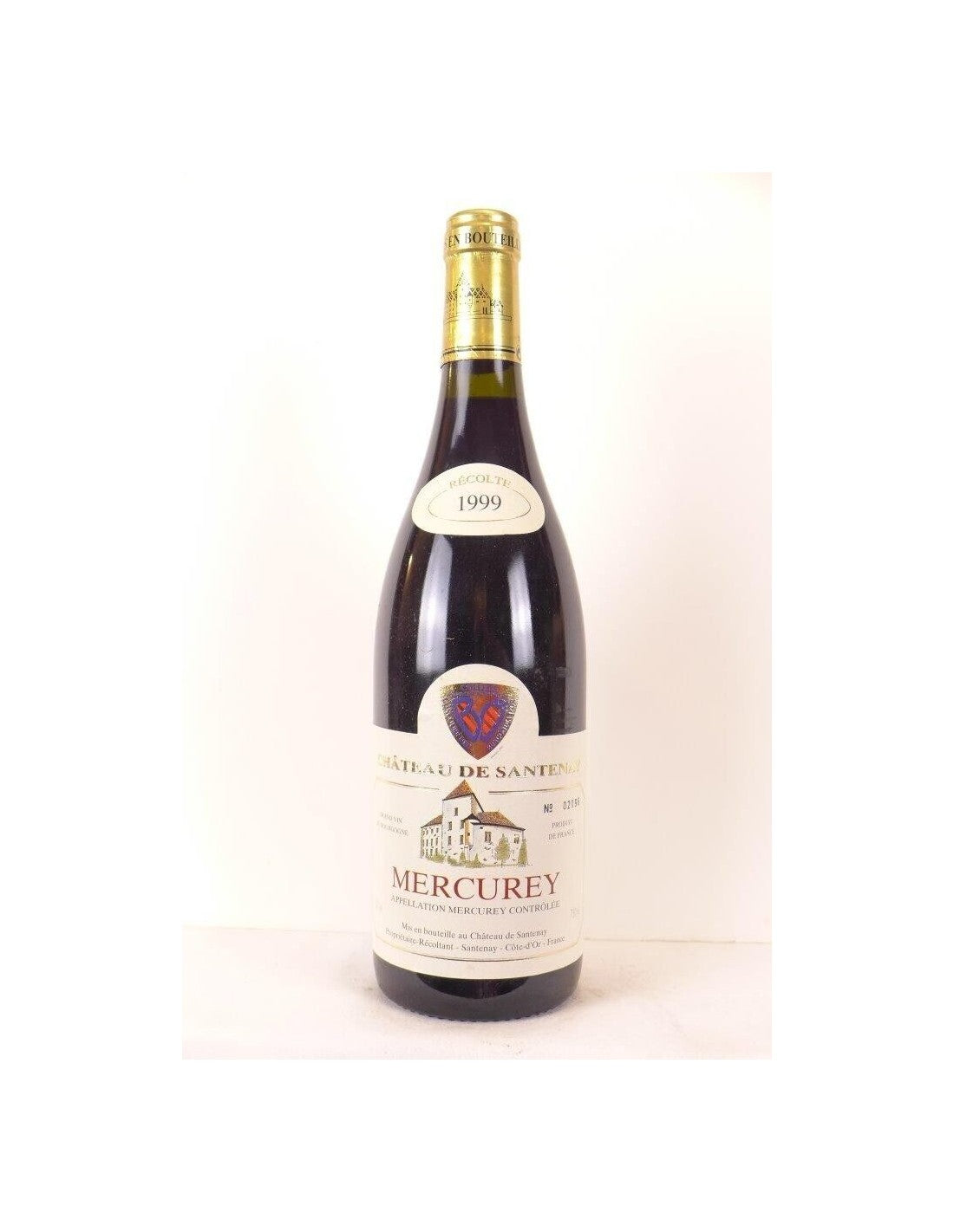 1999 - mercurey - château de santenay - rouge - bourgogne - Just Wines 