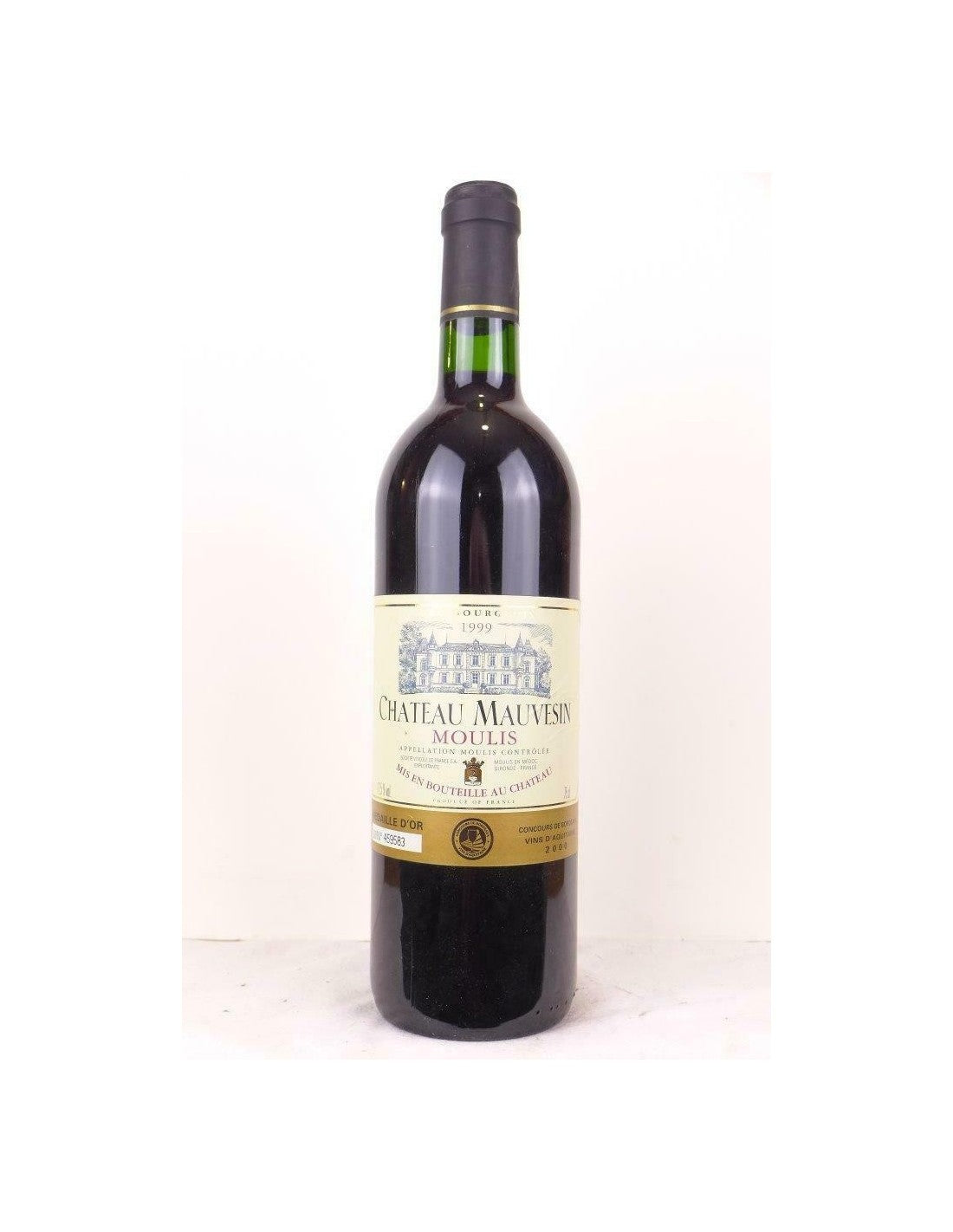 1999 - moulis - château mauvesin cru bourgeois - rouge - bordeaux - Just Wines 