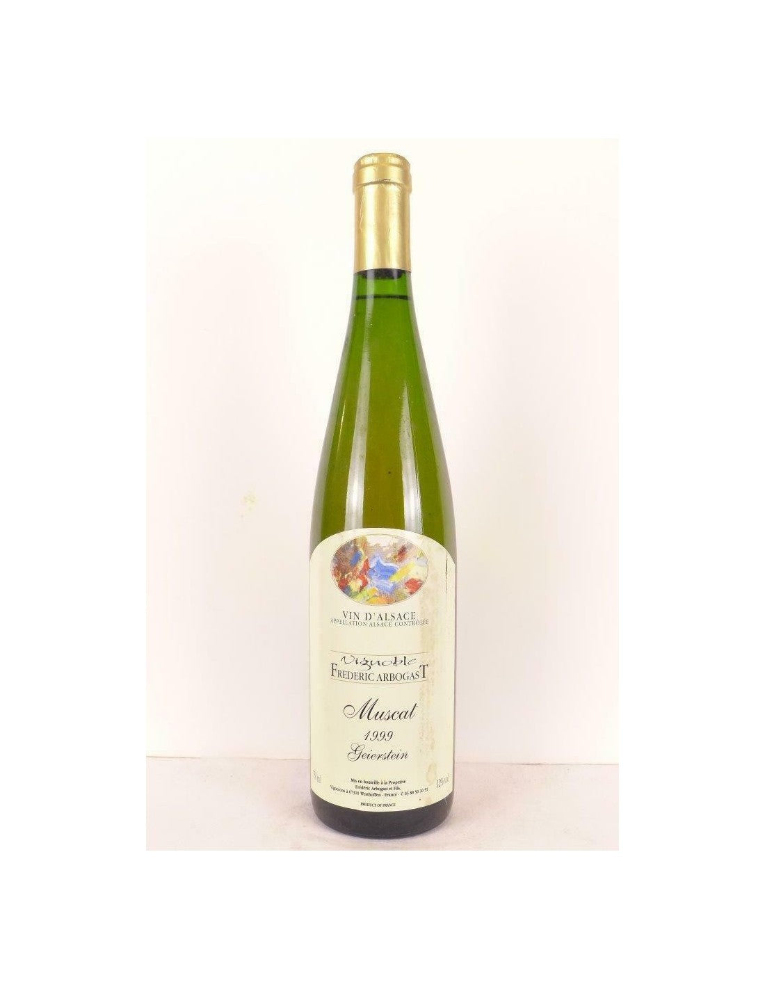 1999 - muscat - frédéric arbogast geierstein - blanc - alsace - Just Wines 