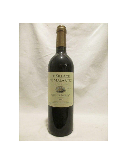 1999 - pessac-léognan - le sillage de malartic - rouge - bordeaux - Just Wines 