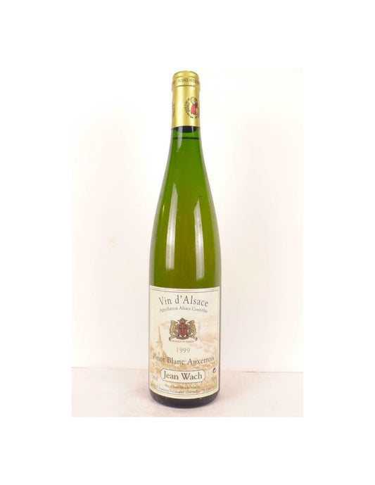 1999 - pinot auxerrois - jean wach - blanc - alsace - Just Wines 