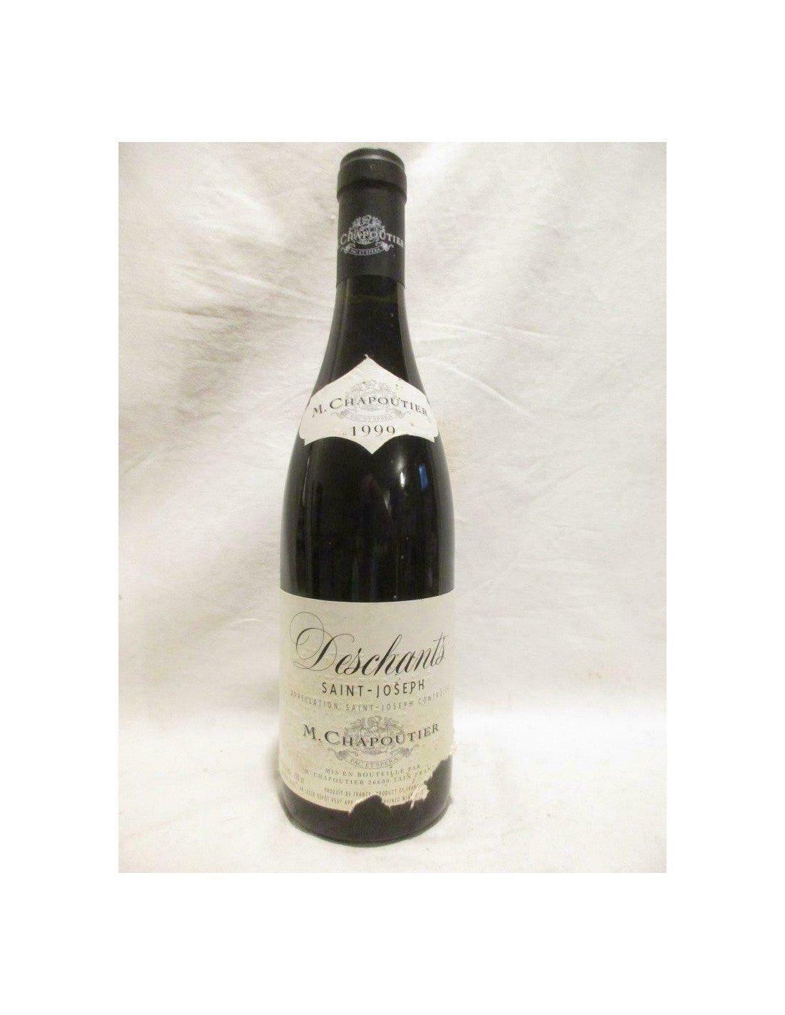 1999 - saint-joseph - chapoutier deschants (étiquette abîmée) - rouge - rhône - Just Wines 