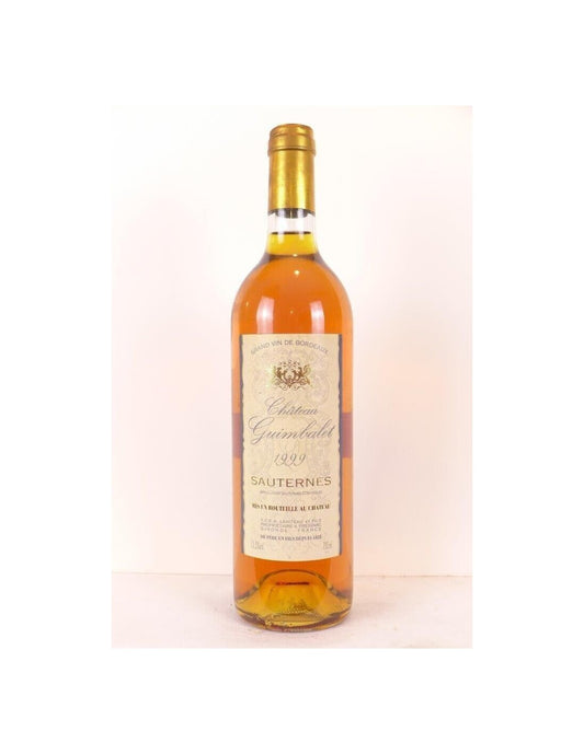 1999 - sauternes - château guimbalet - liquoreux - bordeaux - Just Wines 