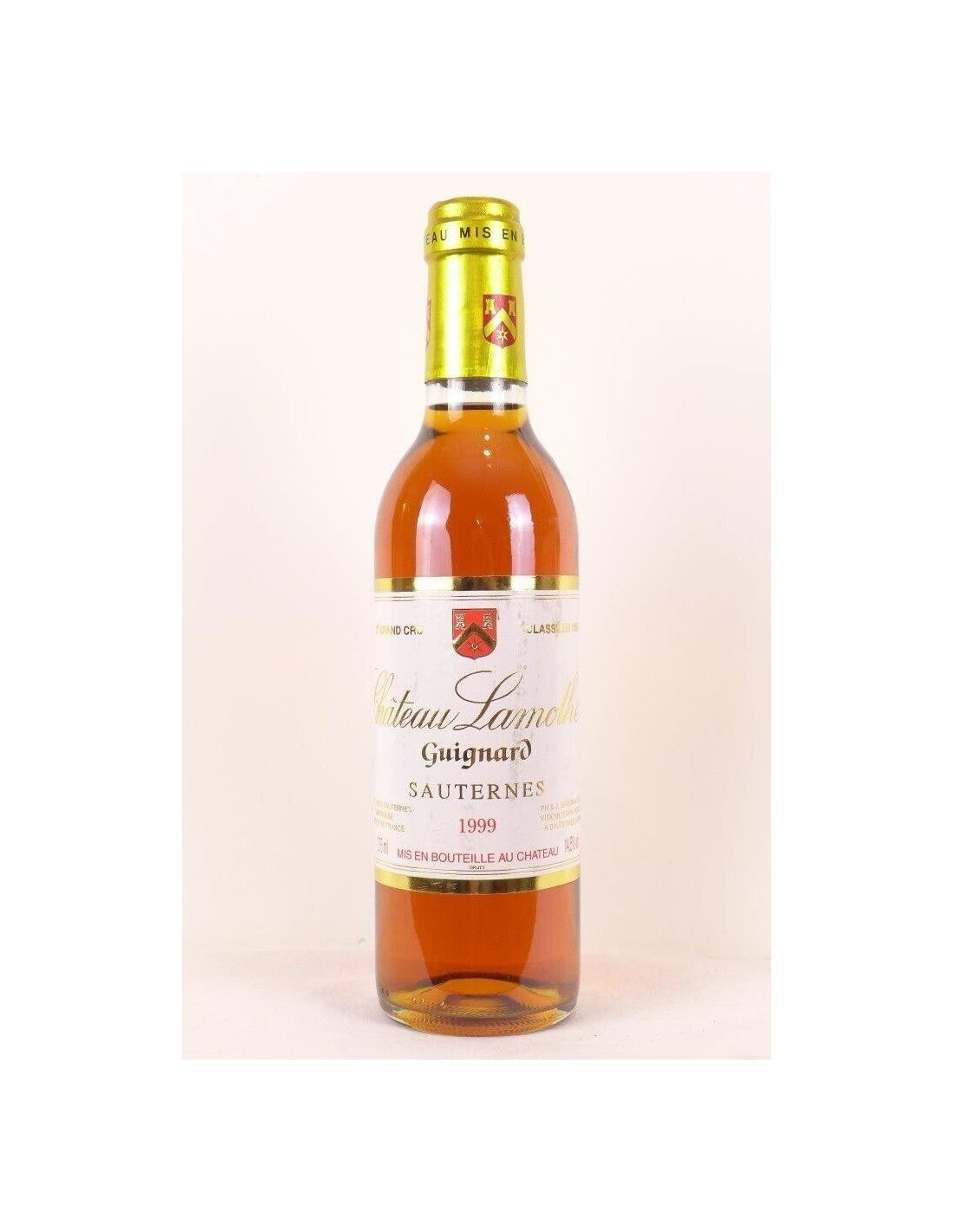 1999 - sauternes - château lamothe guignard grand cru classé 37 cl - liquoreux - bordeaux - Just Wines 