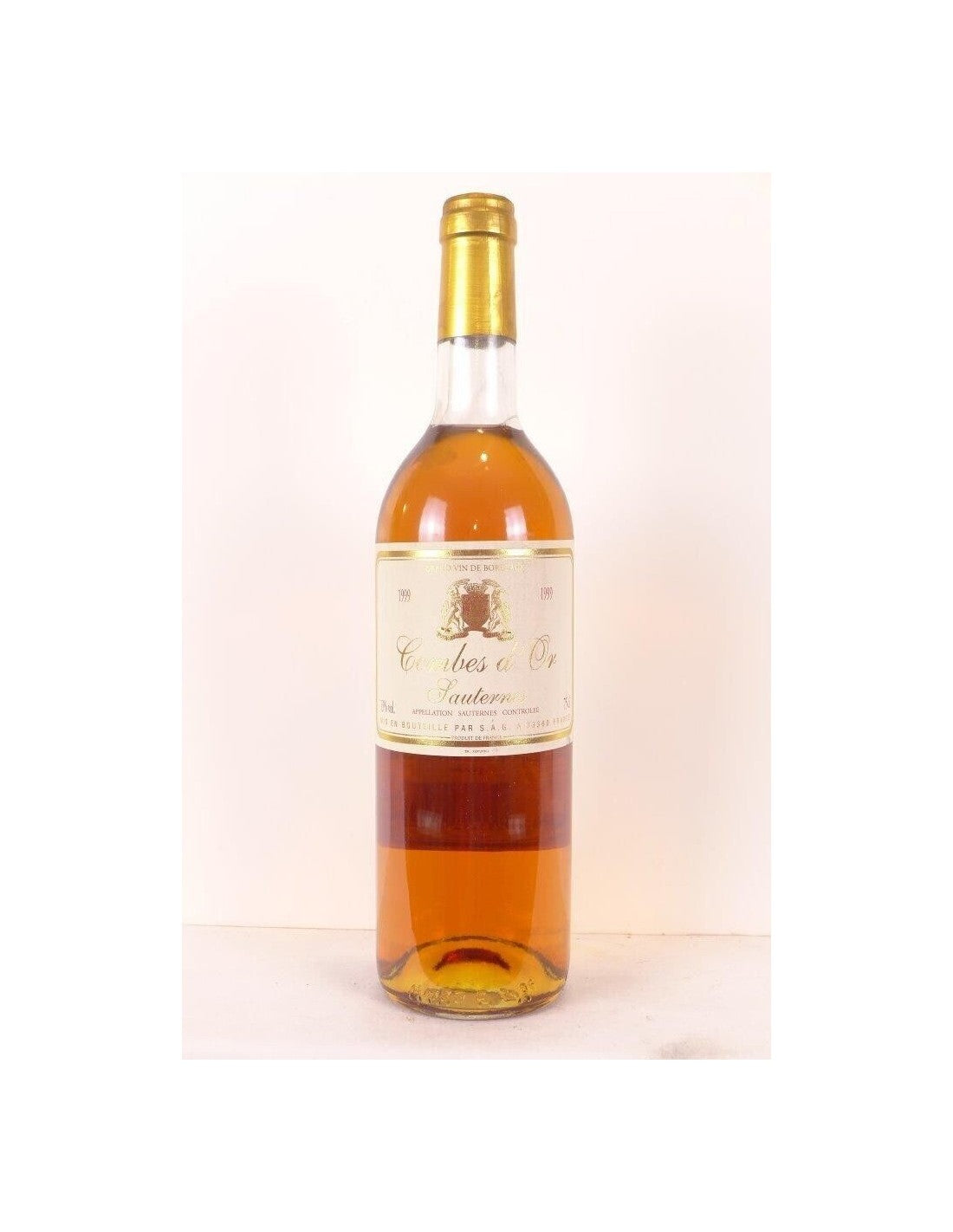 1999 - sauternes - combes d'or - liquoreux - bordeaux - Just Wines 