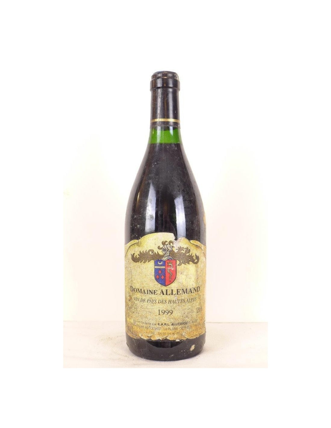 1999 - VDP des hautes-alpes - domaine louis allemand - rouge - provence - Just Wines 