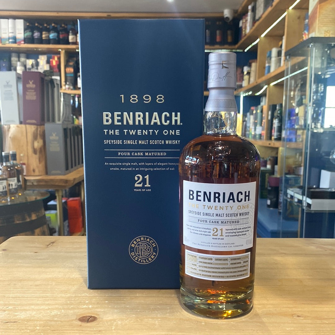 BenRiach The Twenty One 70cl 46% - Just Wines 