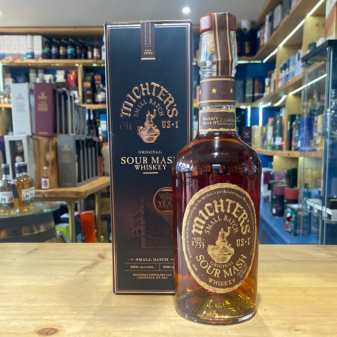 Michter's Sour Mash Whiskey 70cl 43% - Just Wines 