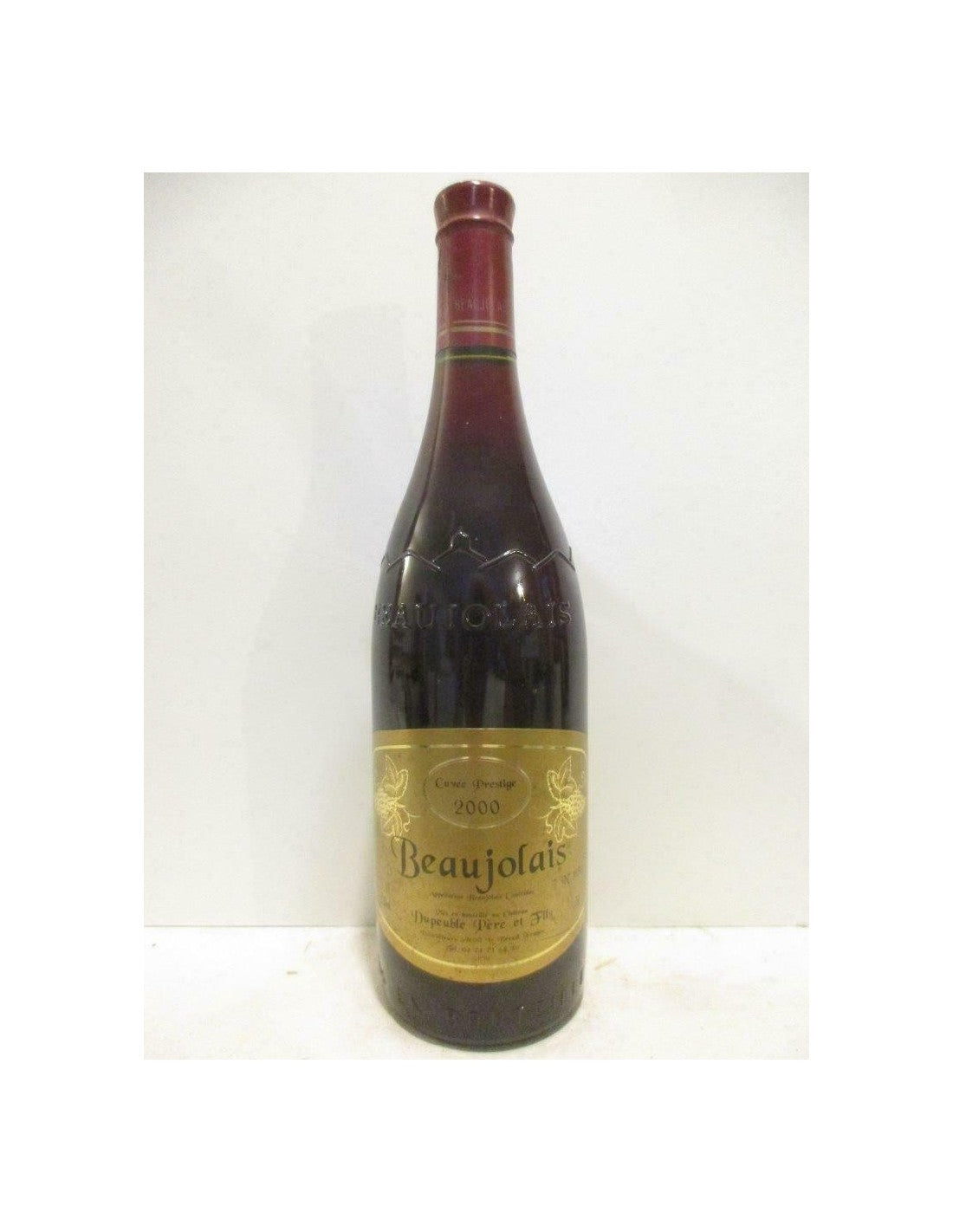 2000 - beaujolais - dupeuble père et fils cuvée prestige - rouge - beaujolais - Just Wines 