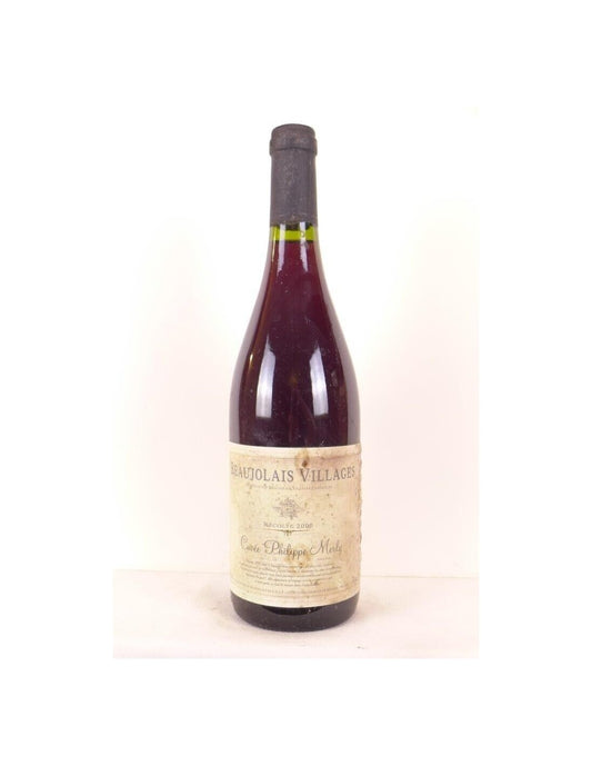 2000 - beaujolais villages - cuvée philippe merly (étiquette sale) - rouge - beaujolais - Just Wines 