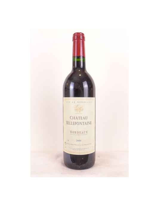 2000 - bordeaux - château bellefontaine - rouge - bordeaux - Just Wines 