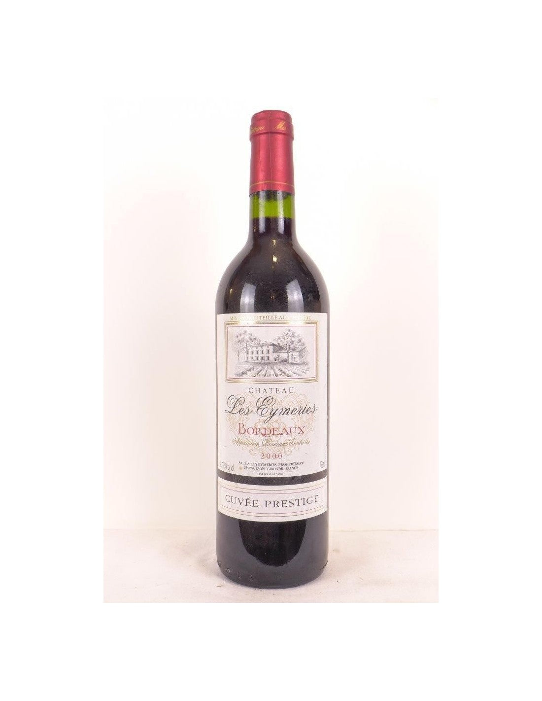 2000 - bordeaux - château les eymeries cuvée prestige - rouge - bordeaux - Just Wines 