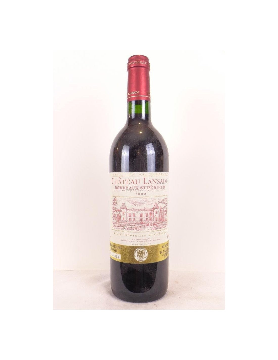 2000 - bordeaux supérieur - château lansade - rouge - bordeaux - Just Wines 