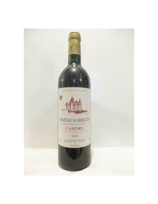 2000 - cahors - château de mercuès - rouge - sud-ouest - Just Wines 