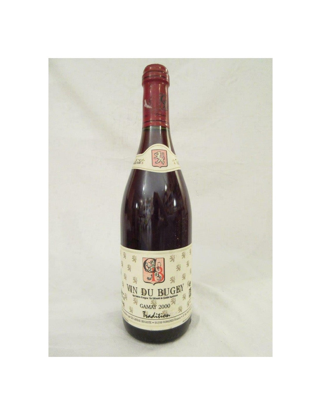 2000 - - caveau bugiste tradition - rouge - bugey - Just Wines 