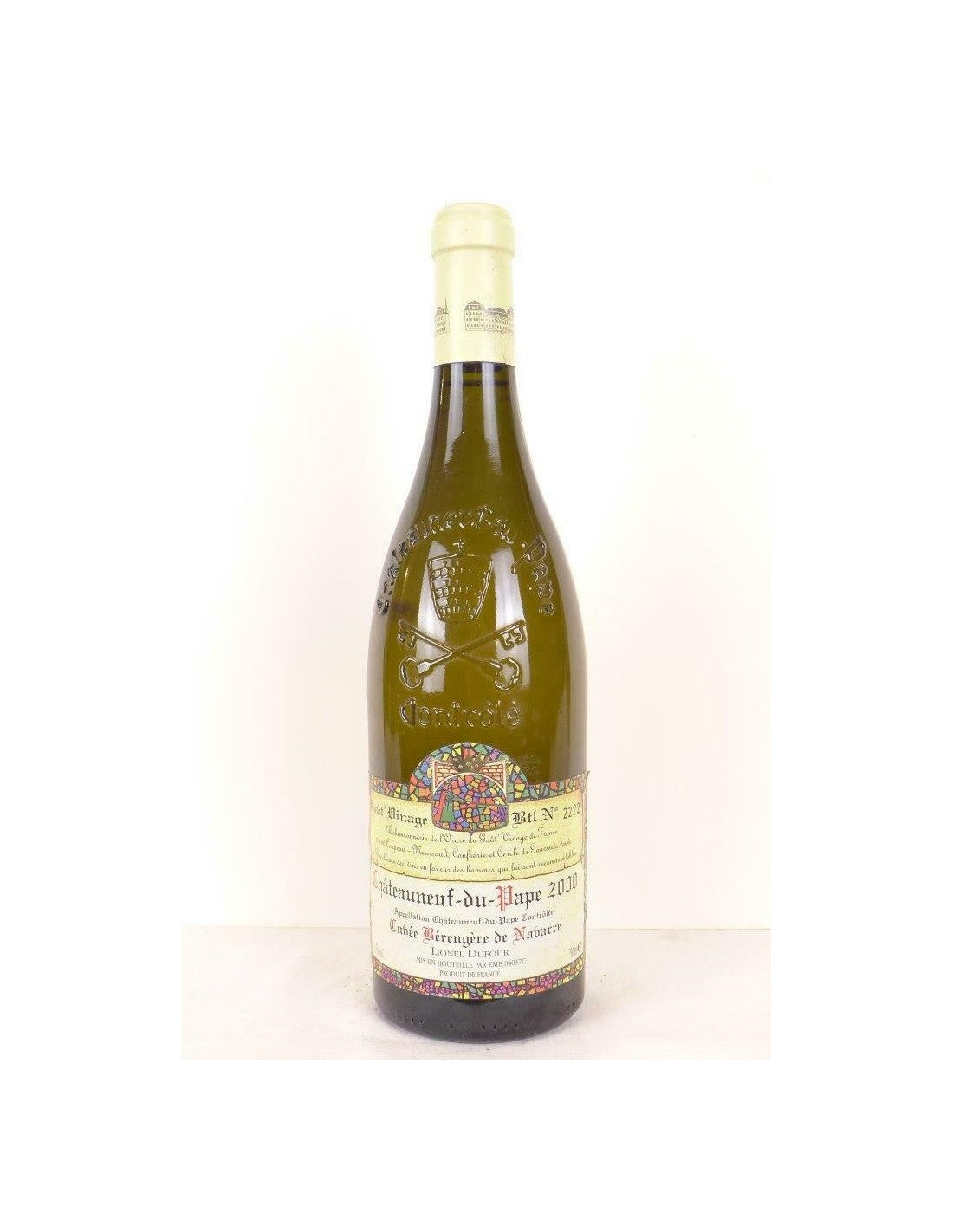 2000 - châteauneuf du pape - lionel dufour cuvée bérangère de navarre - blanc - rhône - Just Wines 