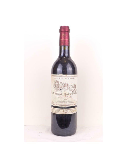 2000 - côtes de bourg - château haut-bajac - rouge - bordeaux - Just Wines 