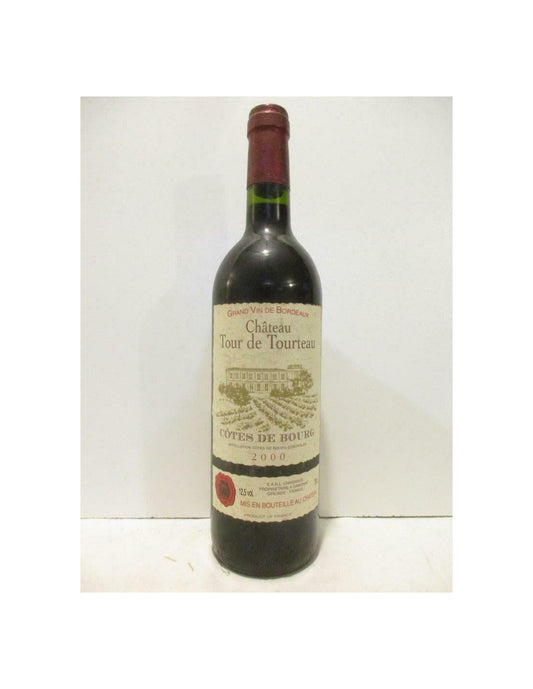 2000 - côtes de bourg - château tour de tourteau - rouge - bordeaux - Just Wines 