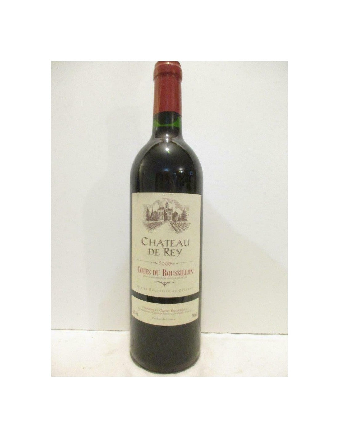 2000 - côtes du roussillon - château de rey - rouge - roussillon - Just Wines 