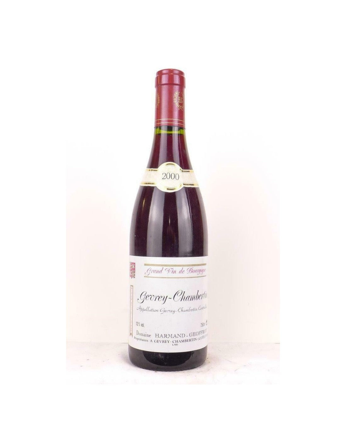 2000 - gevrey-chambertin - harmand geoffroy - rouge - bourgogne - Just Wines 