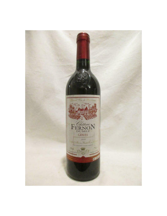 2000 - graves - château fernon dumez - rouge - bordeaux - Just Wines 