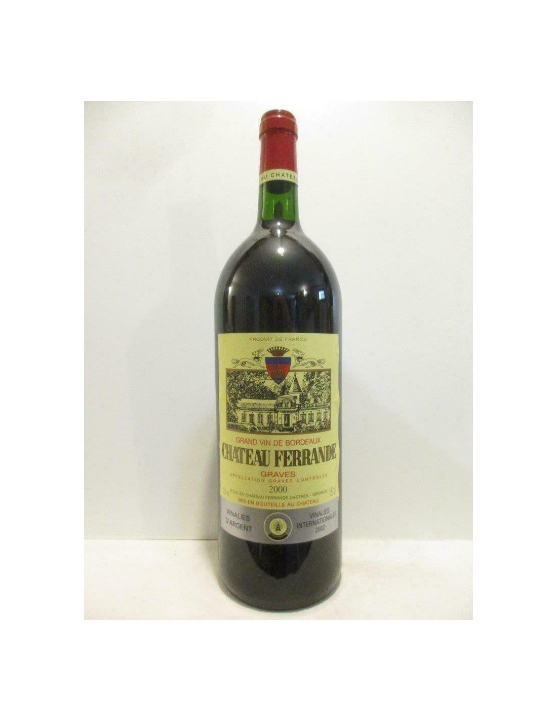 2000 - graves - château ferrande magnum 150 cl - rouge - bordeaux - Just Wines 