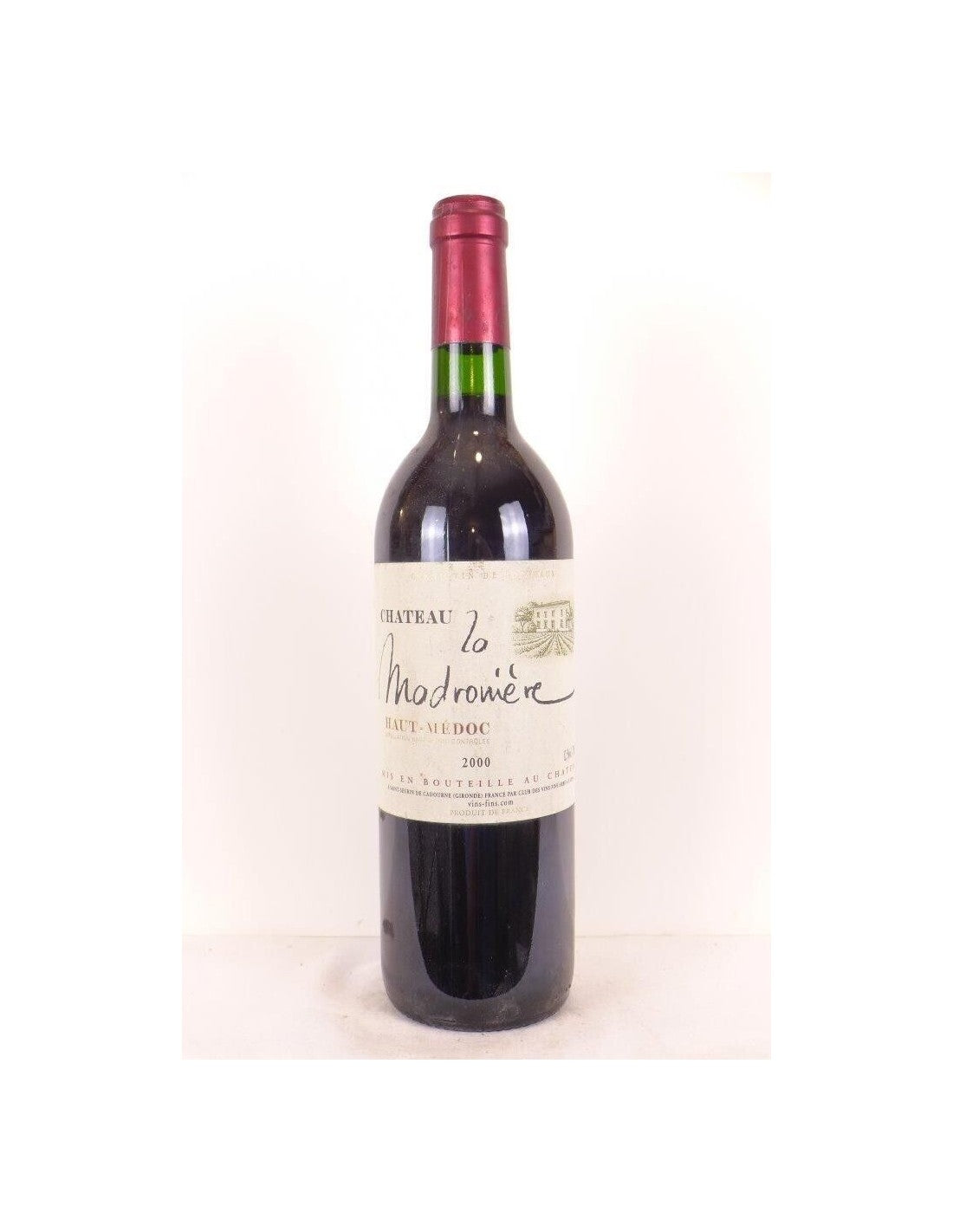 2000 - haut-médoc - château la madronière - rouge - bordeaux - Just Wines 