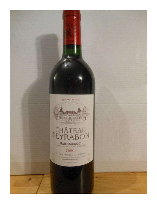 2000 - haut-médoc - château peyrabon cru bourgeois - rouge - bordeaux france - Just Wines 