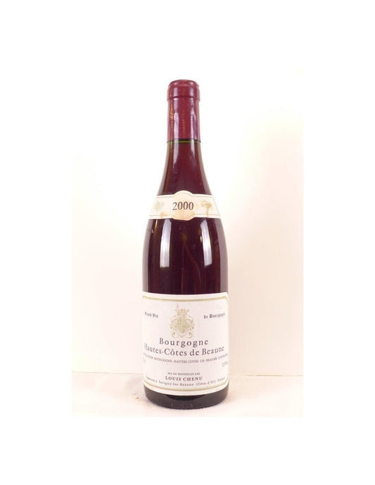 2000 - hautes côtes de beaune - louis chenu - rouge - bourgogne - Just Wines 