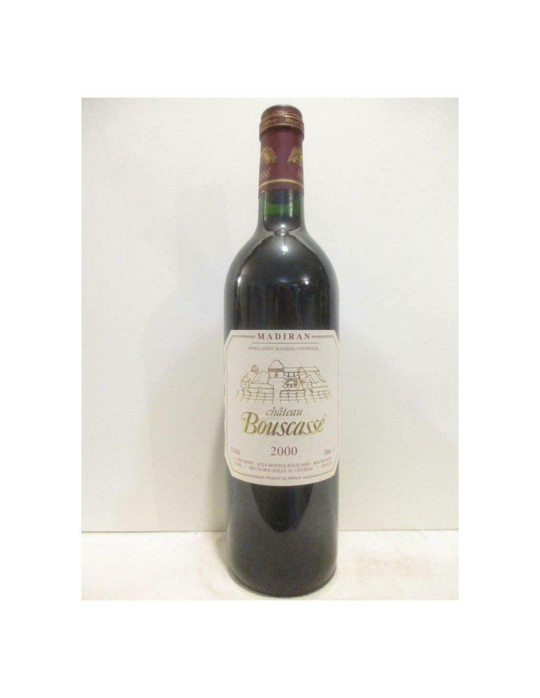 2000 - madiran - château bouscassé - rouge - sud-ouest - Just Wines 