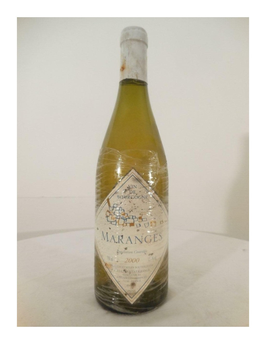 2000 - maranges - domaine contat-grangé - blanc - bourgogne france - Just Wines 