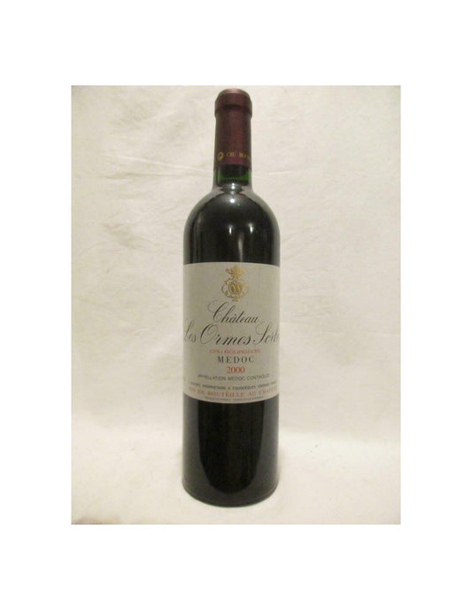 2000 - médoc - château les ormes sorbet cru bourgeois - rouge - bordeaux - Just Wines 