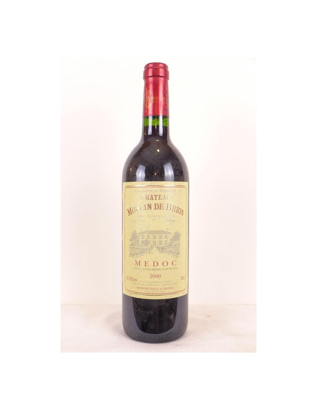 2000 - médoc - château moulin de brion cru bourgeois - rouge - bordeaux - Just Wines 