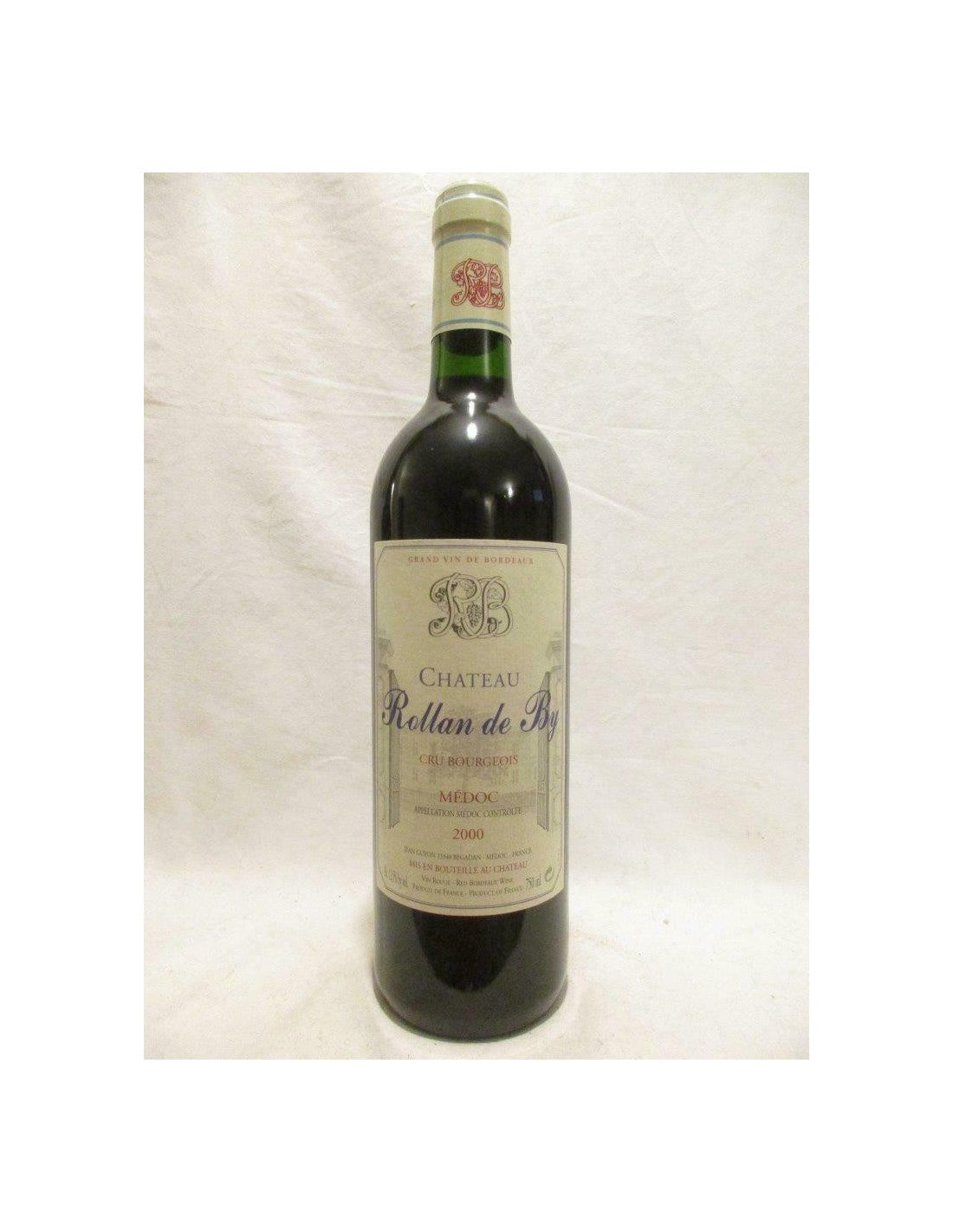 2000 - médoc - château rollan de by cru bourgeois - rouge - bordeaux - Just Wines 